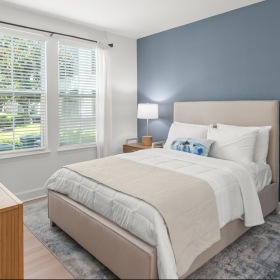 windows brighten bedroom