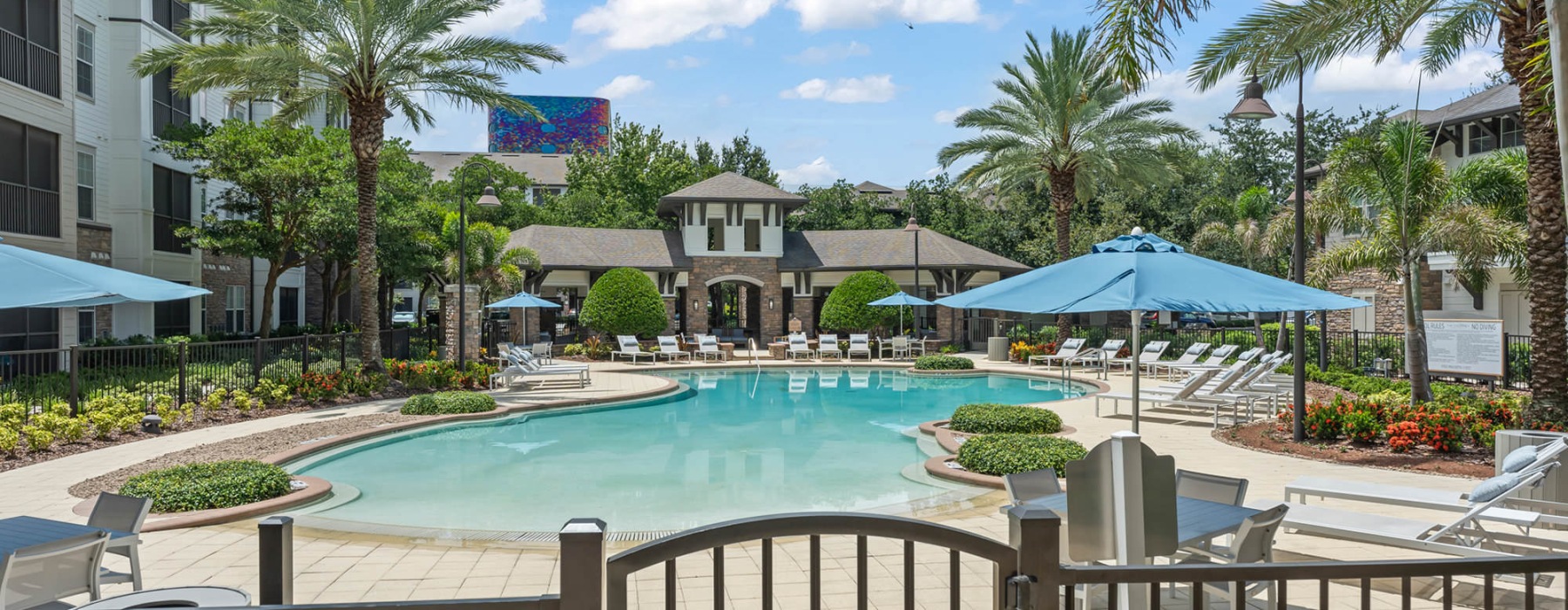 gated pool