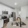 Kitchens with modern fixtures and bright lighting